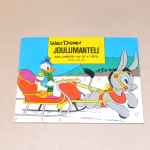 Aku Ankka 51a 1970 Joulumanteli